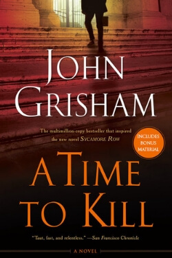 book cover A Time to Kill by John Grisham