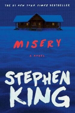 book cover Misery by Stephen King