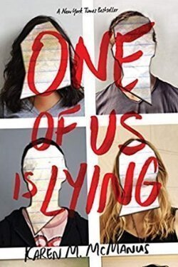book cover One of Us Is Lying by Karen McManus