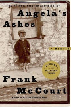 book cover Angela's Ashes by Frank McCourt